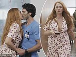 Justin Baldoni says Blake Lively improvised kiss as unseen footage from It Ends With Us emerges in legal twist