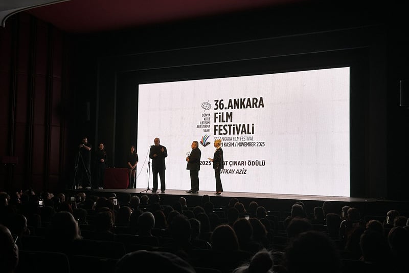 36. Ankara Film Festivali başladı: Onur ödülleri sahiplerine takdim edildi