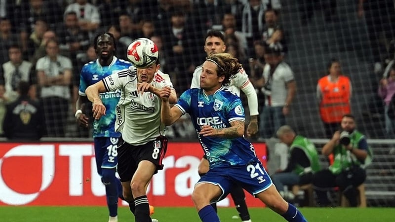 Beşiktaş ve Samsunspor’un kapışmasında kazanan yok!