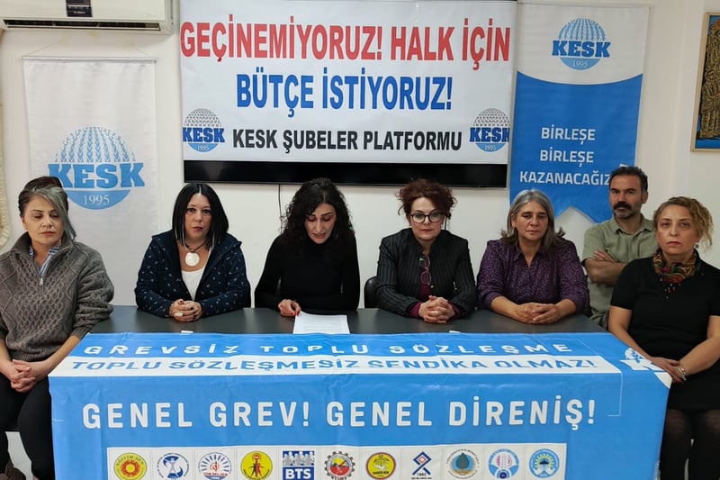 KESK’ten 2026 bütçesine tepki: “Bütçe halkın değil sermayenin bütçesi”