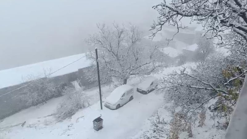 Yurttan manzaralar: Lapa lapa kar yağdı! Meteoroloji'den yeni uyarı geldi