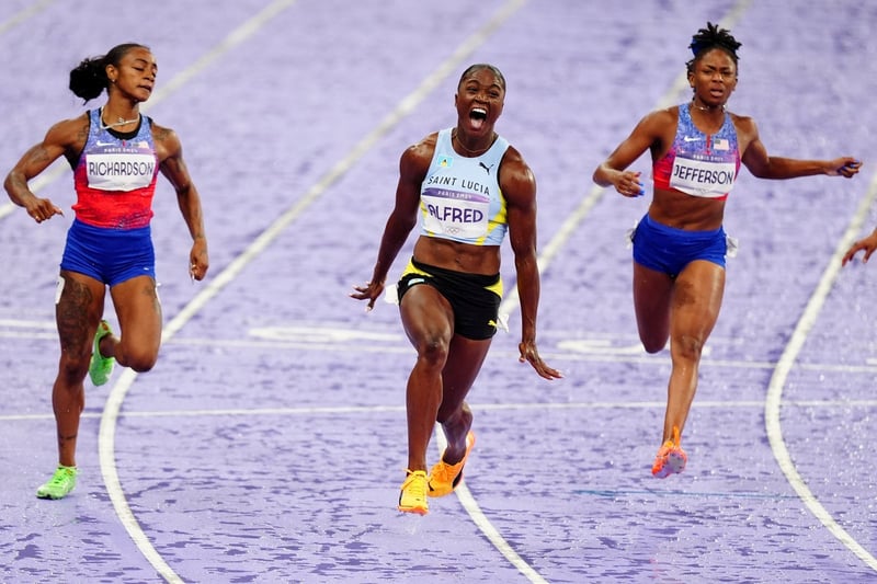 LA Olympics to feature women’s 100m final on day one in event shakeup
