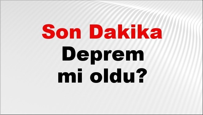 Son dakika Hakkari'de deprem mi oldu? Az önce deprem Hakkari'de nerede oldu? Hakkari deprem Kandilli ve AFAD son depremler listesi 22 Kasım 2025