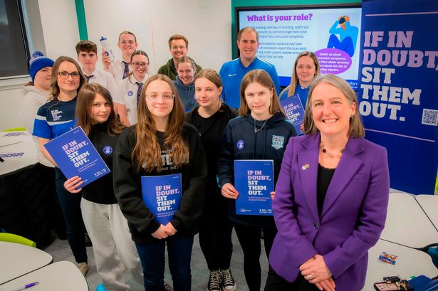 Sport Minister launches new sports concussion programme in West Lothian