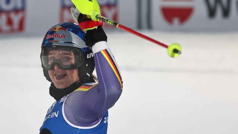 Ski alpin: Emma Aicher fährt in Levi aufs Slalom-Podest