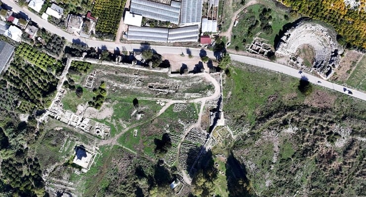 Antalya'da 43 yıldır aranan Zeus tapınağı bulundu