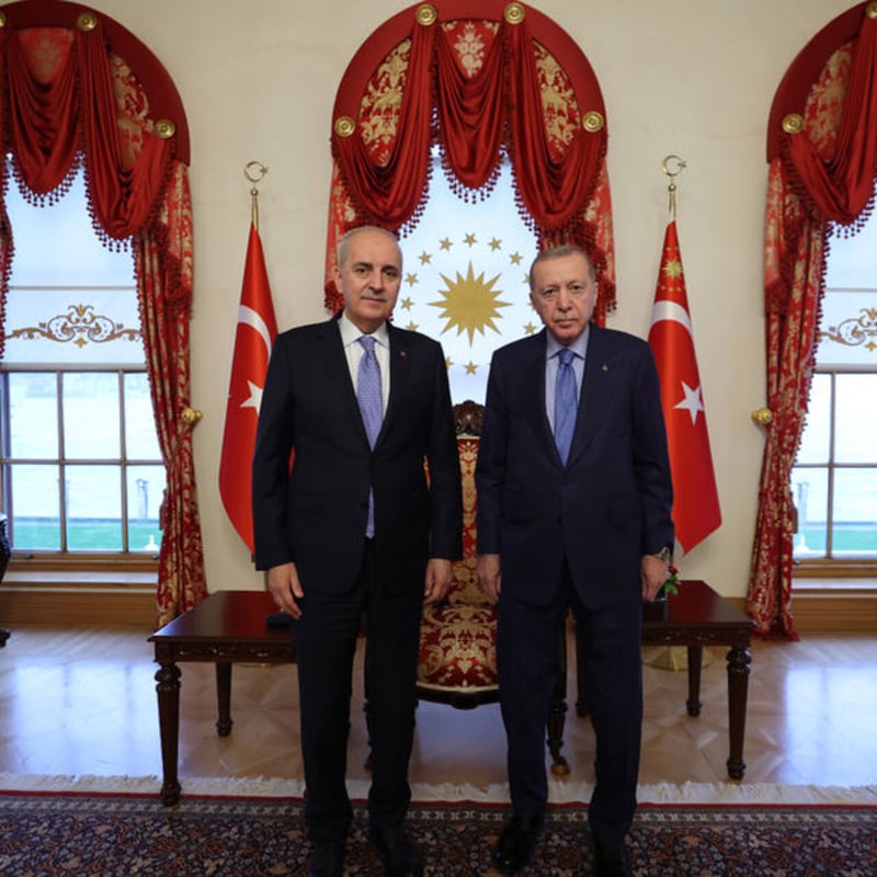 Cumhurbaşkanı Erdoğan, Kurtulmuş'u kabul etti