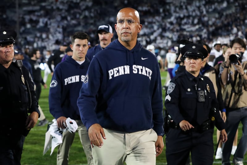 James Franklin in talks to become Virginia Tech coach after Penn State firing