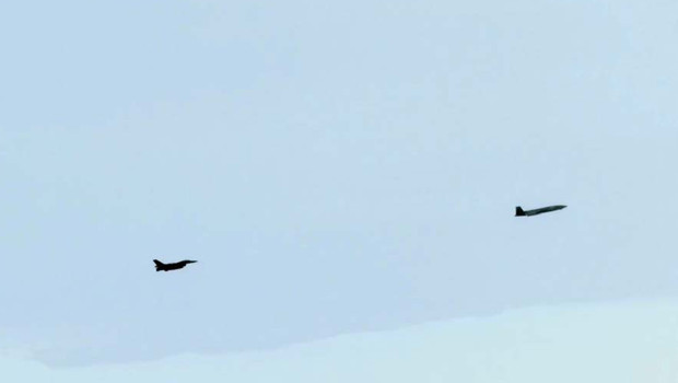 ‘Kızılelma’dan F-16’lı test