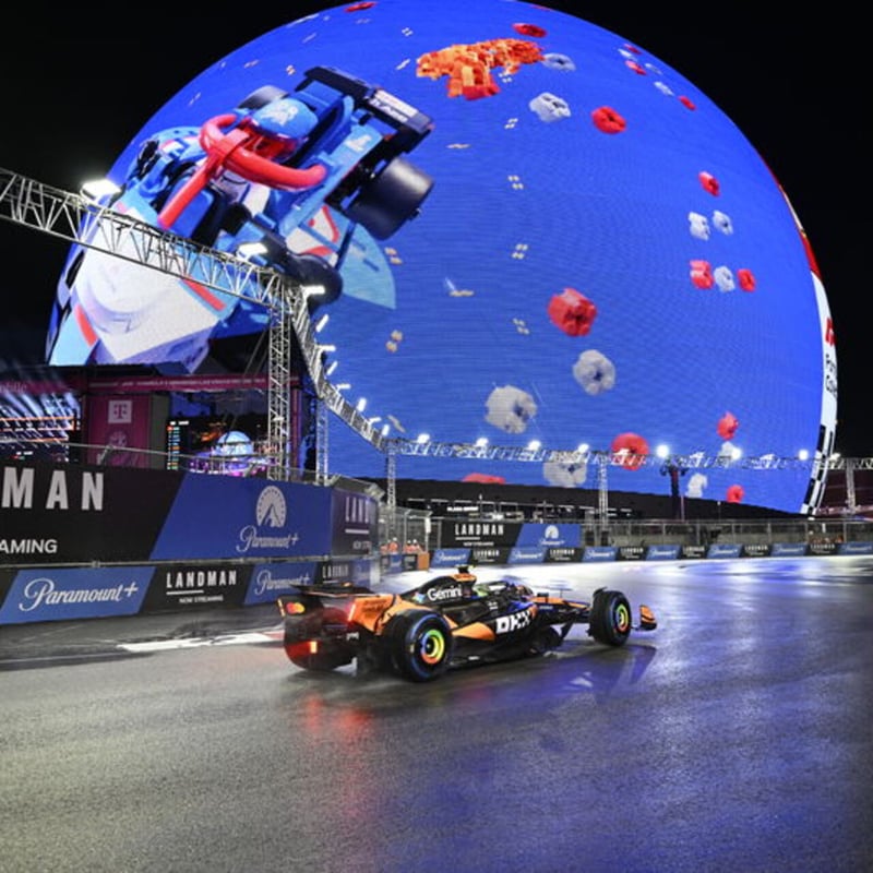 Las Vegas'ta 'pole' pozisyonu Norris'in!