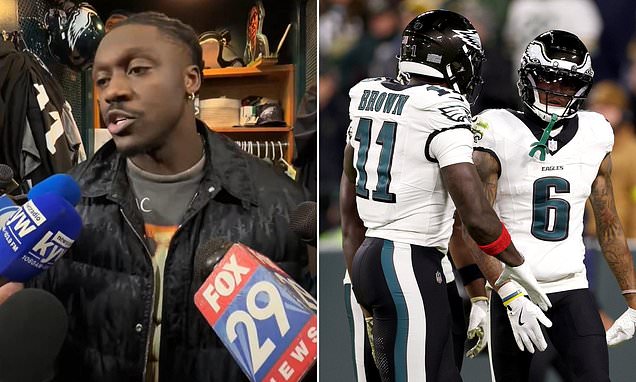Eagles star AJ Brown doubles down on brutal criticism of team and refuses to apologize for 's***show' jibe