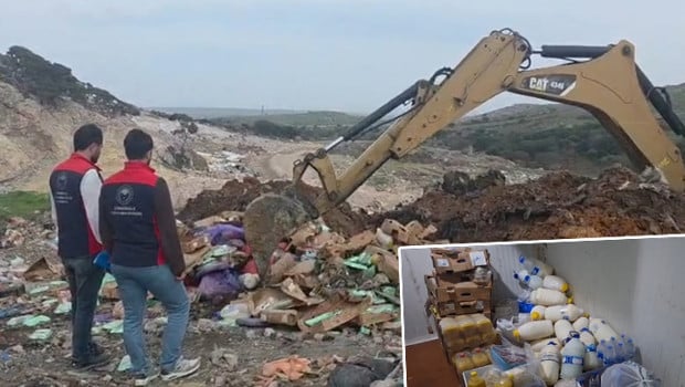 Gökçeada'da bozuk gıdaların bulunduğu şarküteri mühürlendi! 42 bin lira ceza uygulandı
