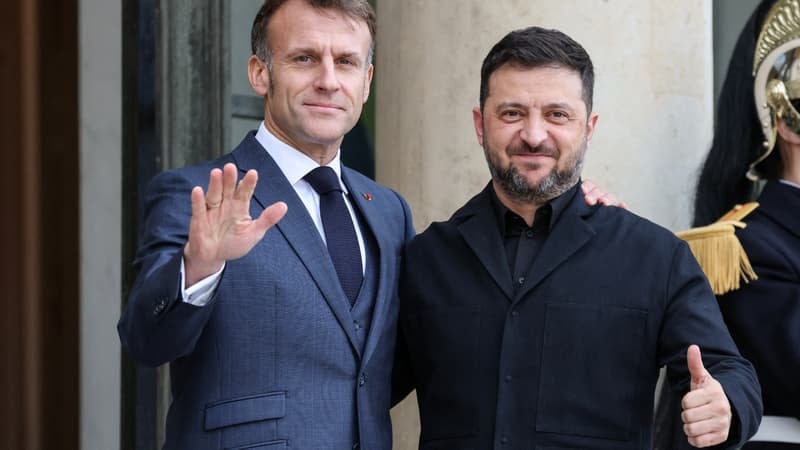 Volodymyr Zelensky sera reçu par Emmanuel Macron ce lundi 1er décembre à Paris