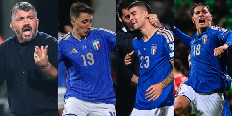 <p>Pagelle Italia: Cambiaso cos&igrave; cos&igrave;, Scamacca fuori condizione, Esposito fa tutto in mezzora</p>