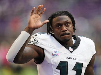 A.J. Brown's constant complaining hasn't prevented the Eagles from winning but it's not helping