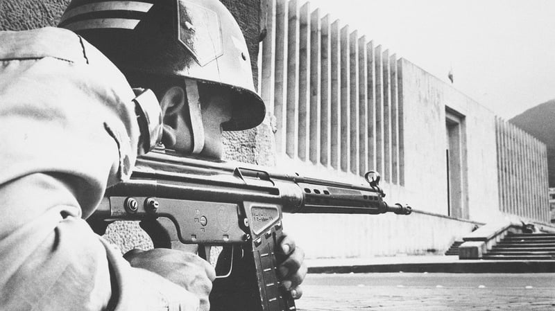 Die Besetzung des Justizpalasts von Bogotá im November 1985 endet im Inferno