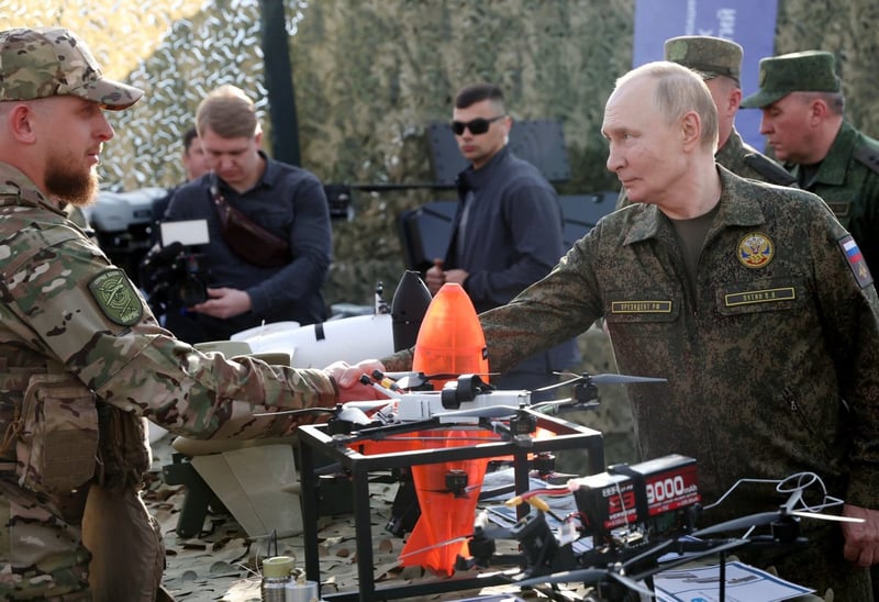 Inside Putin’s new drone war against Europe, launched 50 miles from UK coast