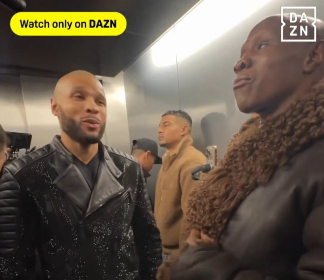 ‘Sabotage!’ – Chris Eubank Jr and Chris Eubank Snr stuck in lift before Conor Benn fight