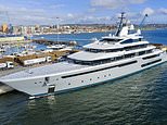 Enormous £300m superyacht owned by American video game billionaire parks up on the English coast