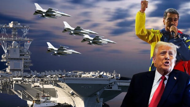 Trump, Venezuela'ya askeri operasyon kararını verdiğini duyurdu: ABD ordusundan bölgeye dev yığınak