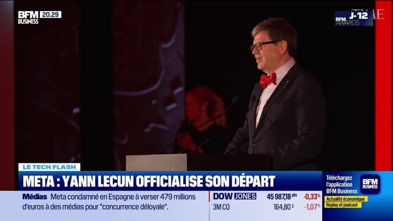 Le Tech Flash : Meta, Yann Lecun officialise son départ par Léa Benaim - 20/11