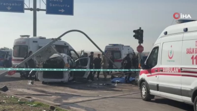 Diyarbakır’da korkunç kaza! 4 kişi feci şekilde öldü