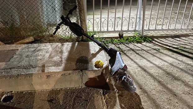 Otomobille çarpışan skuterin sürücüsü ağır yaralı