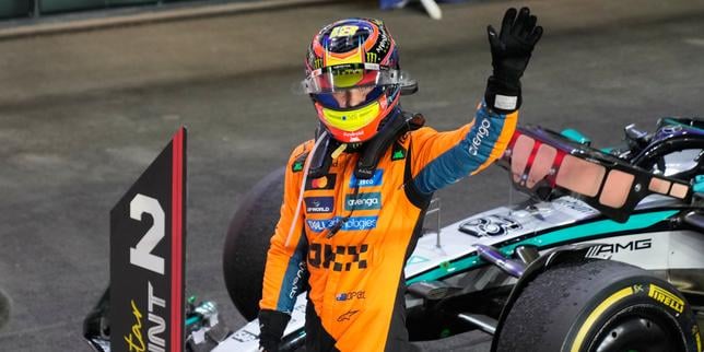 Oscar Piastri, vainqueur de la course sprint du Grand Prix de F1 du Qatar, grignote son retard sur Lando Norris