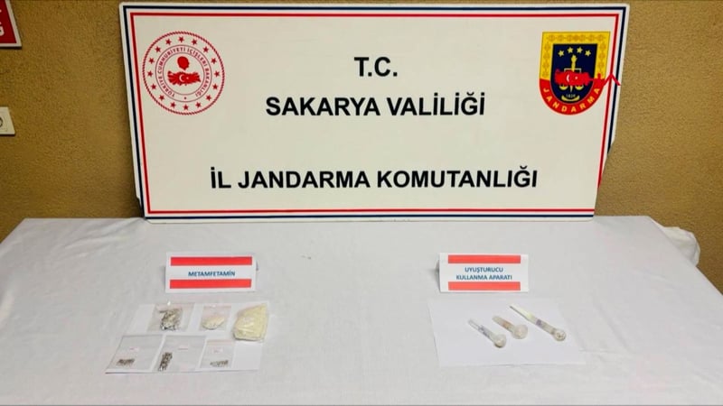 Sakarya’da uyuşturucu operasyonu: 1 tutuklama
