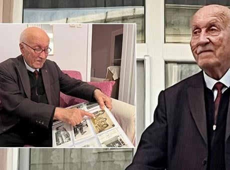 85 yaşındaki Mustafa öğretmen, 24 Kasım'ı ilk günkü heyecanla bekliyor