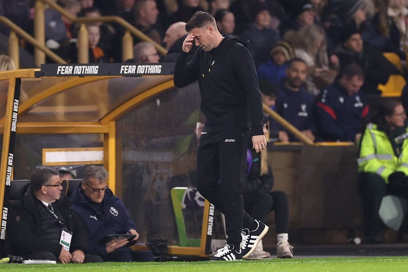 Rob Edwards begins life as Wolves manager with loss to Crystal Palace