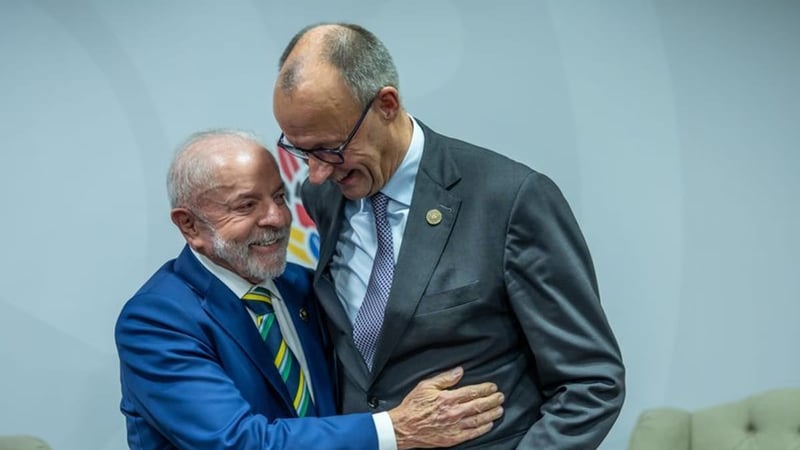 Merz trifft erneut auf Lula: "Nächstes Mal gehen wir zusammen tanzen"