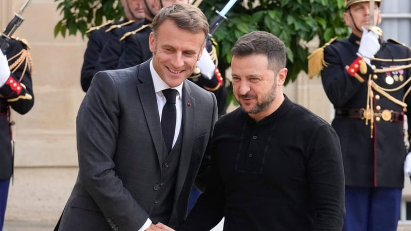 +++ Ukraine-Krieg +++: Macron empfängt Selenskyj am Montag in Paris