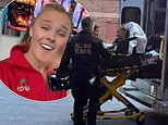JoJo Siwa shares worrying snap of herself being taken to hospital in an ambulance just hours ahead of her free performance at a US mall