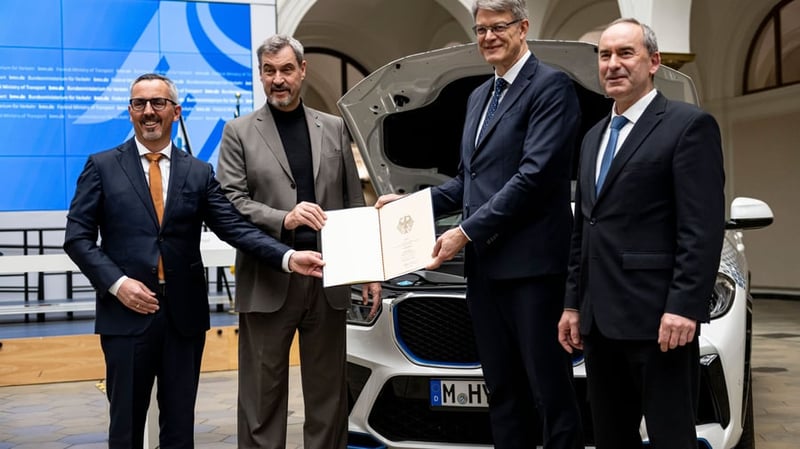 Autobauer: Bund und Bayern fördern Wasserstoff-Projekt von BMW