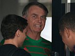 Brazil's ex-president Jair Bolsonaro is taken into custody over 'escape plans' and ankle monitor breach ahead of supporters' vigil - as he appeals against 27-year-old jail term for plotting a coup