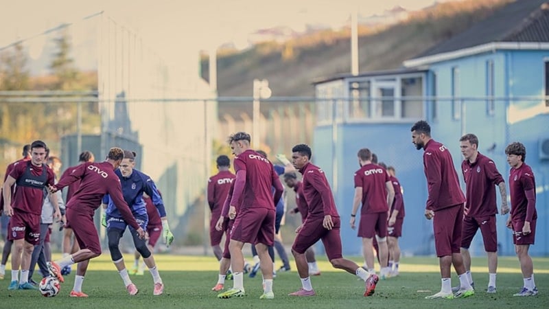 Trabzonspor'un RAMS Başakşehir mesaisi sürüyor!
