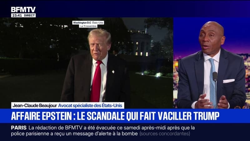 Affaire Epstein: "La réaction de Donald Trump interpelle, mais elle est aussi compréhensible", explique Jean-Claude Beaujour, avocat spécialiste des États-Unis