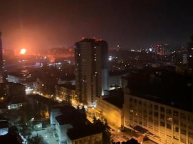 Russia attacks Kyiv with fires, injuries, and ongoing strikes reported