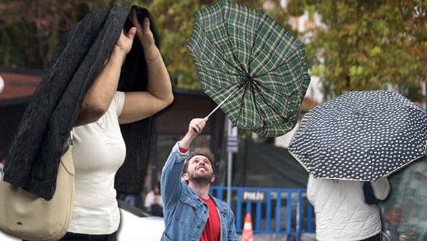 Gök gürültülü kuvvetli sağanak geliyor! Meteoroloji uyardı: Hava sıcaklığı sert düşecek | İşte yağış beklenen iller