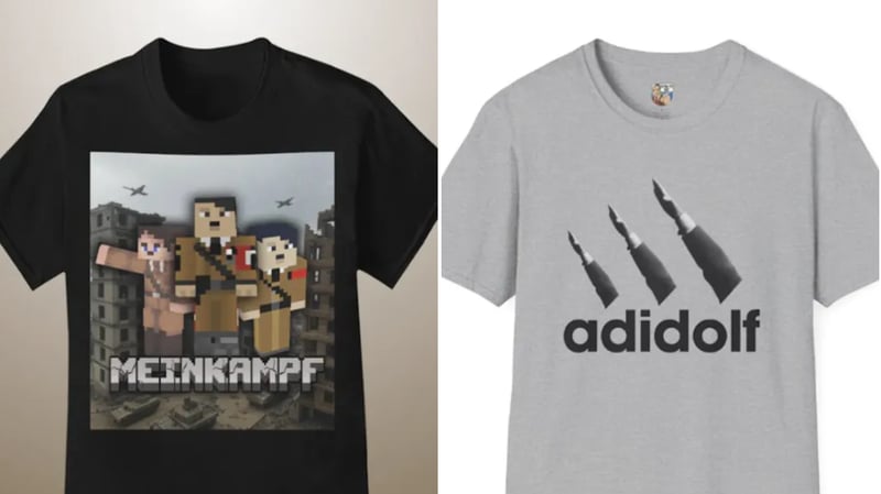 Hitler, video games and Jaws: How extremists are selling racist T-shirts directly to you