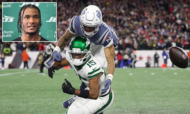 Jets receiver AD Mitchell torn apart by fans for nightmare debut in New England Patriots loss