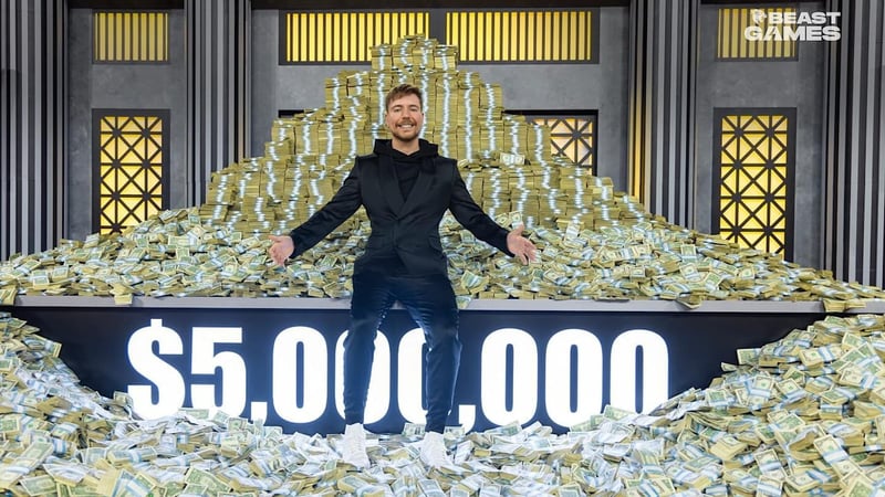 8,7 Millionen Euro Preisgeld! - Mega-Spielshow von YouTube-Titan MrBeast