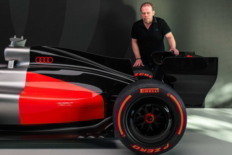 Audi F1 muestra los colores para su debut en 2026 y de paso cómo son los nuevos monoplazas