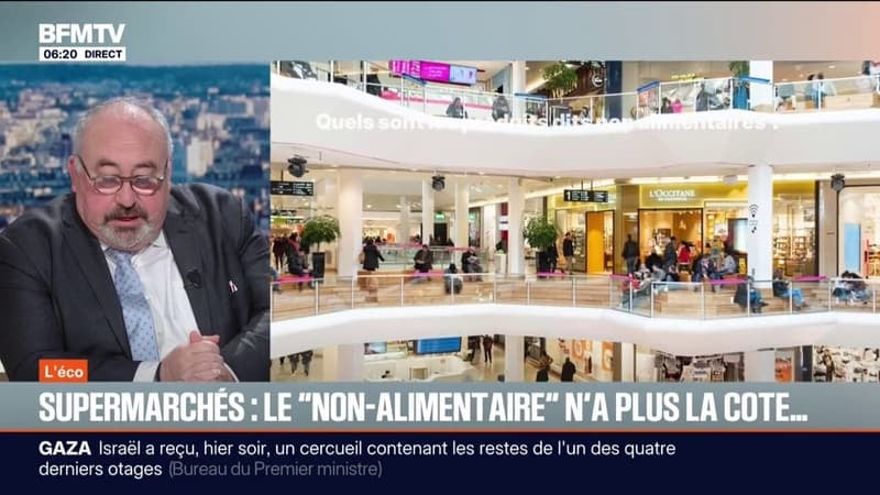 Le "non-alimentaire" n'a plus la cote dans les supermarchés