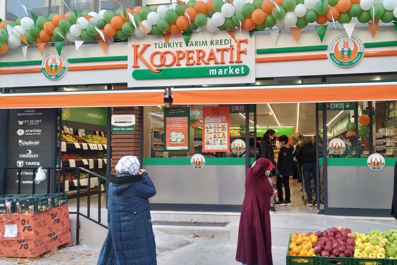 Tarım Kredi KOOP marketlerin yeni adı "KOOP Market" oldu