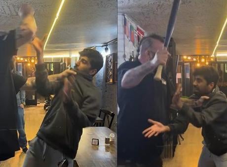 Beyoğlu'nda çalışanını beyzbol sopasıyla darbeden sosyal medya fenomeni gözaltına alındı