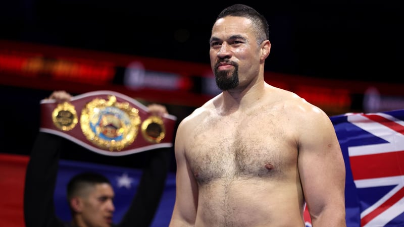 Former heavyweight world champion Joseph Parker tests positive for cocaine