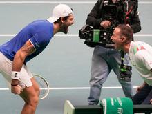 Finale gegen Spanien: Titel-Hattrick perfekt: Italien gewinnt Davis Cup im Tennis