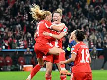 Champions League der Frauen: Bayern-Fußballerinnen mit Comeback-Sieg über Arsenal